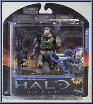 Spartan Gungnir Custom (Male / Olive / Tan) from Halo Reach - Series 5 manufactured by McFarlane [Front]