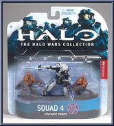 Covenant Troops (Silver / Bronze) from Halo Wars - Heroic Collection 2 manufactured by McFarlane [Front]