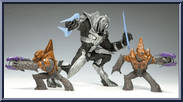Covenant Troops (Silver / Bronze) from Halo Wars - Heroic Collection 2 manufactured by McFarlane [Loose]