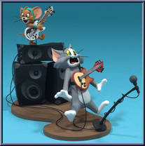Tom & Jerry (Rock & Roll) Action Figure