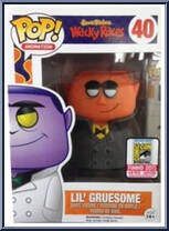 Lil' Gruesome (Orange / Black Jacket) from Hanna Barbera - Wacky Races Pop! manufactured by Funko [Front]