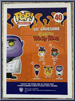 Lil' Gruesome (Yellow / Green Jacket) from Hanna Barbera - Wacky Races Pop! manufactured by Funko [Back]