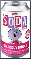 Squiddly Diddly from Hanna Barbera - Soda manufactured by Funko [Front]