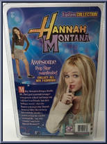 Hannah Montana (Orange Dress) from Hannah Montana - Pop Star manufactured by Jakks Pacific [Back]