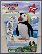 Talking Sven (Happy Feet 2) from Happy Feet - Plush manufactured by Thinkway Toys [Back]