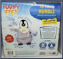 Tap Dancing Mumble from Happy Feet - Plush manufactured by Thinkway Toys [Back]