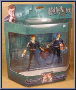 Fred and George Weasley from Harry Potter and the Order of the Phoenix - Deluxe Figures manufactured by PopCo Entertainment [Front]