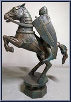 Knight from Harry Potter and the Sorcerer's Stone - Deluxe Creatures manufactured by Mattel [Loose]