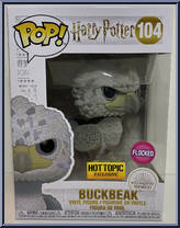 Buckbeak (Flocked) (Black Eyes) from Harry Potter - Pop! Vinyl Figures manufactured by Funko [Front]