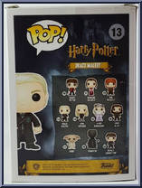 Draco Malfoy from Harry Potter - Pop! Vinyl Figures manufactured by Funko [Back]
