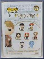 Gilderoy Lockhart (Tan Clothes) from Harry Potter - Pop! Vinyl Figures manufactured by Funko [Back]