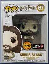 Sirius Black (Prisoner of Azkaban) (Black & White) (Chase) from Harry Potter - Pop! Vinyl Figures manufactured by Funko [Front]