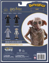 Dobby from Harry Potter - Bendyfigs manufactured by Noble Toys [Back]