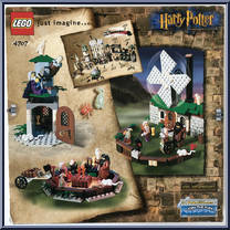 Hagrid’s Hut from Harry Potter - Philosopher's Stone - Playsets manufactured by Lego [Back]
