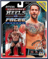 CM Punk from Heels and Faces - Series 3 manufactured by Zombie Sailor's Toys [Front]
