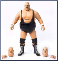 King Kong Bundy from Heels and Faces - Pinnacle Series manufactured by Zombie Sailor's Toys [Loose]
