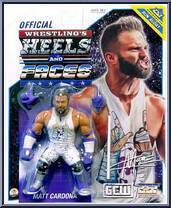 Matt Cardona (Alwayz Ready) from Heels and Faces - Exclusives manufactured by Zombie Sailor's Toys [Front]