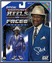 Slick (Blue Suit) from Heels and Faces - Series 3 manufactured by Zombie Sailor's Toys [Front]