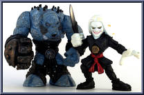 Prince Nuada / Wink from Hellboy II - B.P.R.D. Buddies manufactured by Mezco [Loose]
