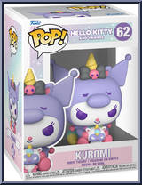Kuromi (Unicorn) (Sanrio) from Hello Kitty - Hello Kitty And Friends Pop! manufactured by Funko [Front]