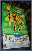 Buzz-Off from He-Man - 2002 Series - Snake Men manufactured by Mattel [Back]