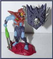 Orko / Ram Man / He-Man / Skeletor from He-Man - 2002 Series - Mini Figures - Heroes vs Villains manufactured by Mattel [Loose]