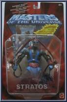 Stratos from He-Man - 2002 Series - Trading Cards manufactured by Mattel [Front]