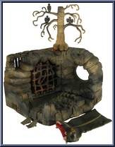 Fright Zone from He-Man - Masters of the Universe - Playsets manufactured by Mattel [Loose]
