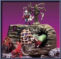 Fright Zone from He-Man - Masters of the Universe - Playsets manufactured by Mattel [Loose]