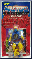 Sy-Klone from He-Man - Masters of the Universe - Series 4 manufactured by Mattel [Front]