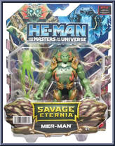 Mer-Man from He-Man - Masters of the Universe - 2021 TV Series - Savage Eternia manufactured by Mattel [Front]