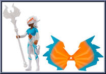 Sorceress / Cosmic Falcon from He-Man - Masters of the Universe - 2021 TV Series - Power Attack manufactured by Mattel [Loose]