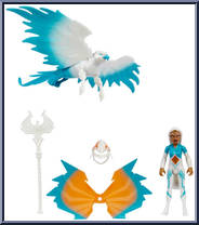 Sorceress / Cosmic Falcon from He-Man - Masters of the Universe - 2021 TV Series - Power Attack manufactured by Mattel [Loose]