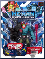 Trap Jaw from He-Man - Masters of the Universe - 2021 TV Series - Power Attack manufactured by Mattel [Front]