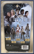 Sylar (Easel & Painting) from Heroes - Exclusives manufactured by Mezco [Back]