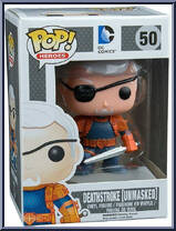 Deathstroke (Unmasked) from Heroes - DC Comics Pop! manufactured by Funko [Front]