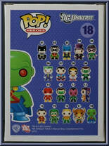 Martian Manhunter (Metallic) from Heroes - DC Universe Pop! manufactured by Funko [Back]