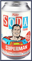 Superman (Chase) from Heroes - Soda manufactured by Funko [Front]