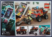 El Fuego's Stunt Truck from Hidden Side - Basic Series manufactured by Lego [Back]