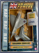 Launcher with RAF Typhoon F2 Action Figure