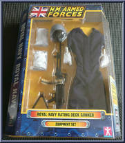 Royal Navy Rating Deck Gunner Action Figure