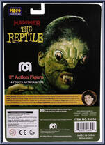 Reptile (Carded) from Horror - Hammer manufactured by Mego 2018 [Back]