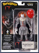 Pennywise the Clown (IT) from Horror - Bendyfigs manufactured by Noble Toys [Front]
