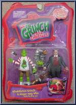 Whobilation Grinch & Mayor May Who from How the Grinch Stole Christmas! - Basic Series manufactured by Playmates [Front]