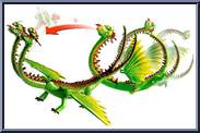Belch & Barf (Rolling Flame Attack) from How to Train Your Dragon 2 - Power Dragons manufactured by Spinmaster [Loose]