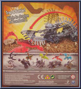 Monstrous Nightmare vs. Snuffer from How to Train Your Dragon 2 - Mini Figures manufactured by Spinmaster [Back]