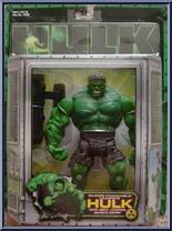 Hulk (Super-Poseable Leaping) from Hulk - Motion Picture - Series 1 manufactured by Toy Biz [Front]