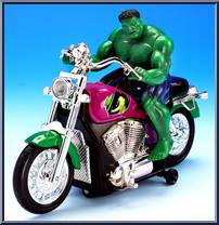 Hulk with Motorcycle Action Figure
