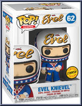 Evel Knievel (Blue Suit) (Chase) from Icons - Pop! Vinyl Figures manufactured by Funko [Front]