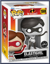 Elastigirl (20th Anniversary) (Black & White) (Chase) from Incredibles - Pop! Vinyl Figures manufactured by Funko [Front]